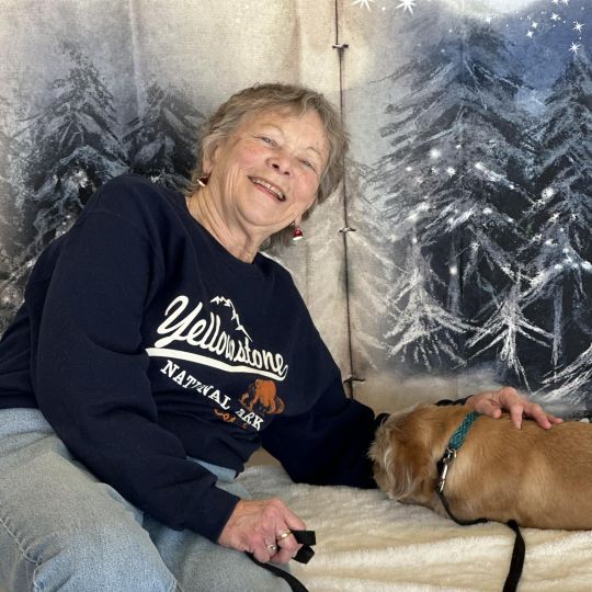 Paw Patrol Dayton's August 2025 Volunteer of the Month, Barb!